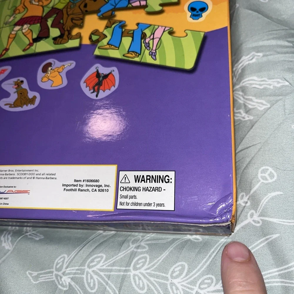 Scooby Doo Activity Book And Floor Puzzle . Board Book ,2006 , Warner Brothers‎